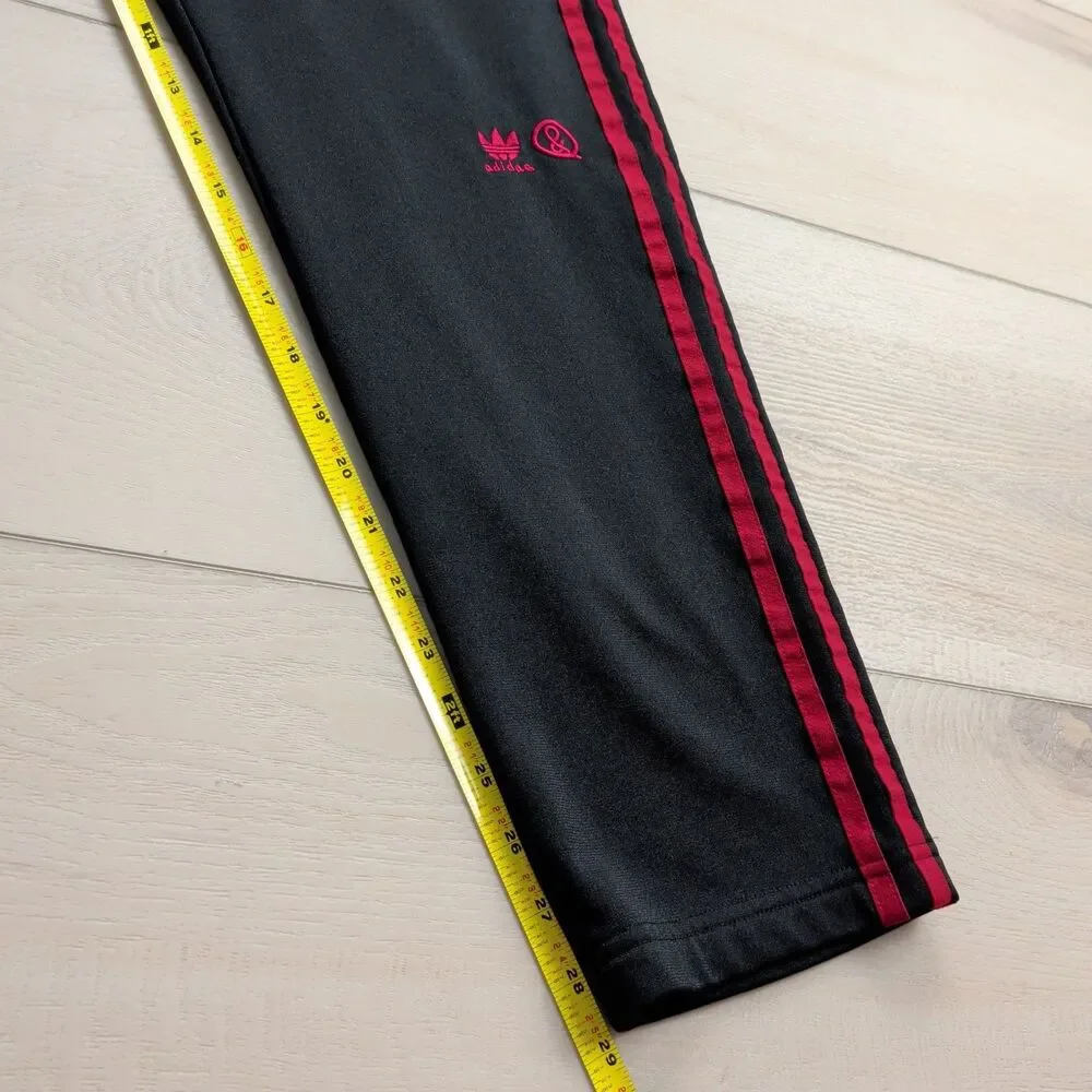 Adidas x United Arrows & Sons Track Pants Joggers Mens Large Black Red Stripes‎